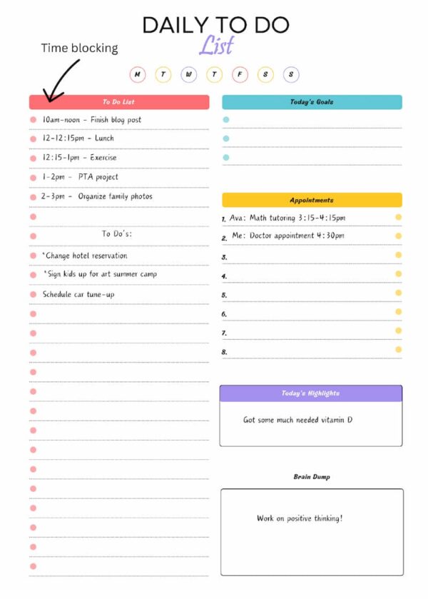 Create A Busy Mom Daily Schedule In 6 Steps | The Career Counter